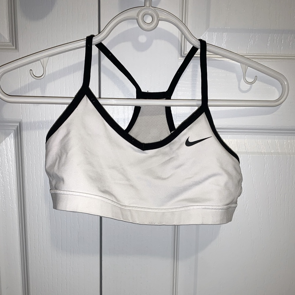 Kids size large Nike sports bra